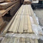 Ca. 89x Hardhouten Channelsiding Gecoat, 21x97mm, lengte 10/365cm, 52/